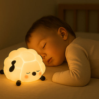 Veilleuse animaux-Mouton-Panda-Éléphant