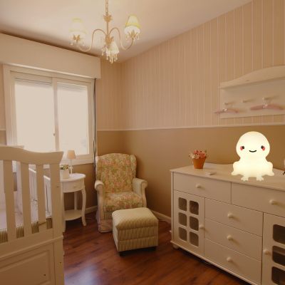 veilleuse enfant grenouille USB rechargeable changeant de couleur dans la chambre