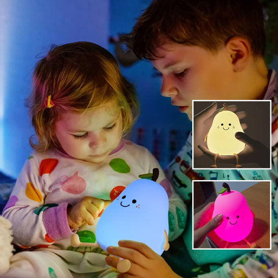veilleuse-de-nuit-rechargeable-USB-multi-couleur-bébé-frère-tapote-changer-couleur-rose-bleu-jaune