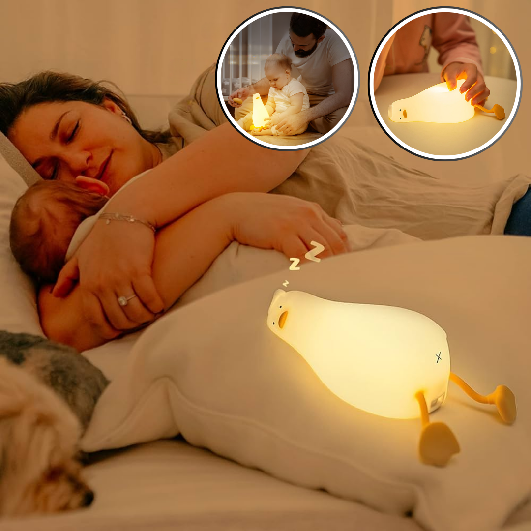 leuse_bébé-allumée-sur-lit-bébé-maman-dormait