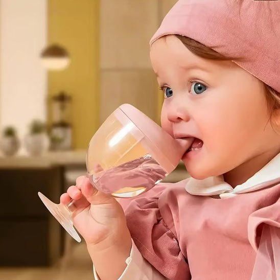 verre bebe anti fuite et ergonomique