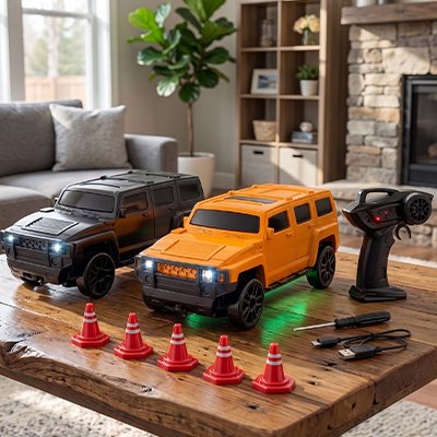 Voiture télécommandée enfant robuste et rapide